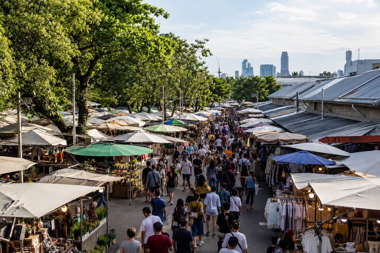 Chatuchak scene