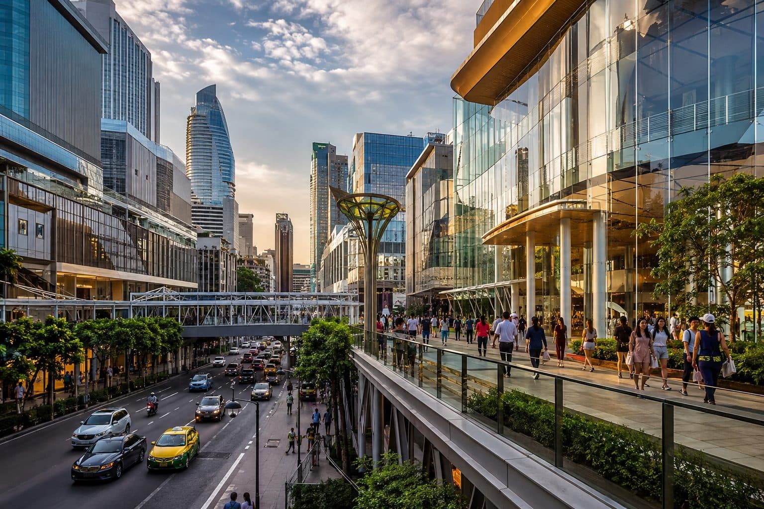 Siam & Ratchaprasong landscape