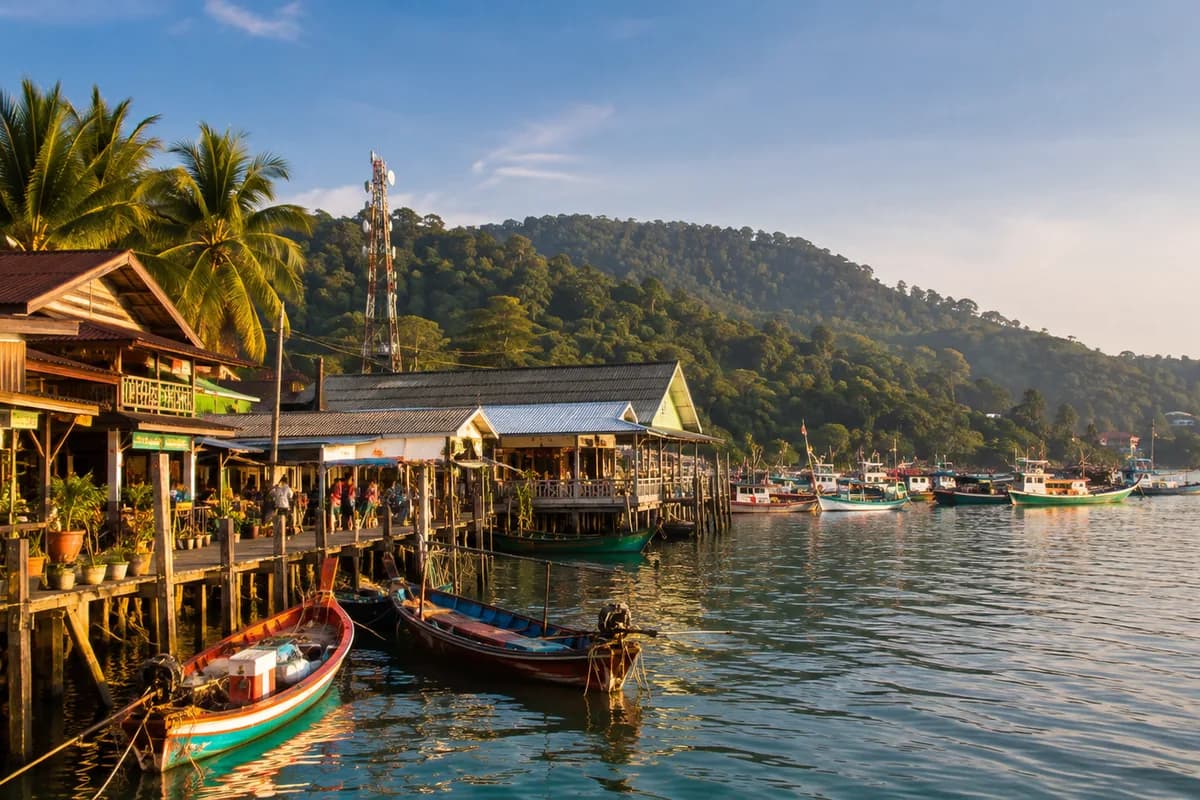 Bang Bao & South Koh Chang landscape
