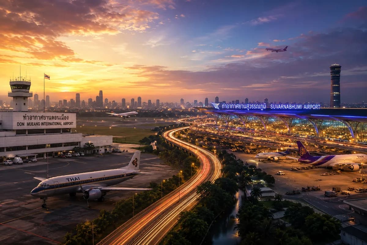 Two Airports, One Megacity: The Story of Bangkok's Airports editorial story