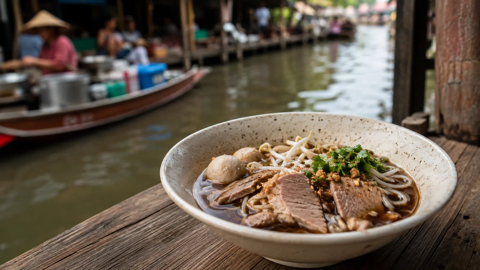 Boat Noodles: From Bangkok’s Canals to a National Favourite editorial story