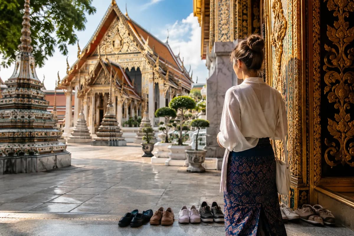 Temple Etiquette in Thailand