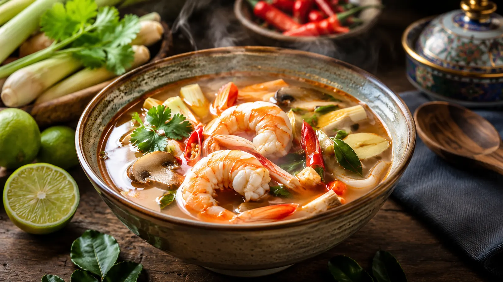 Tom Yum: How Thailand’s Famous Soup Took Shape editorial story