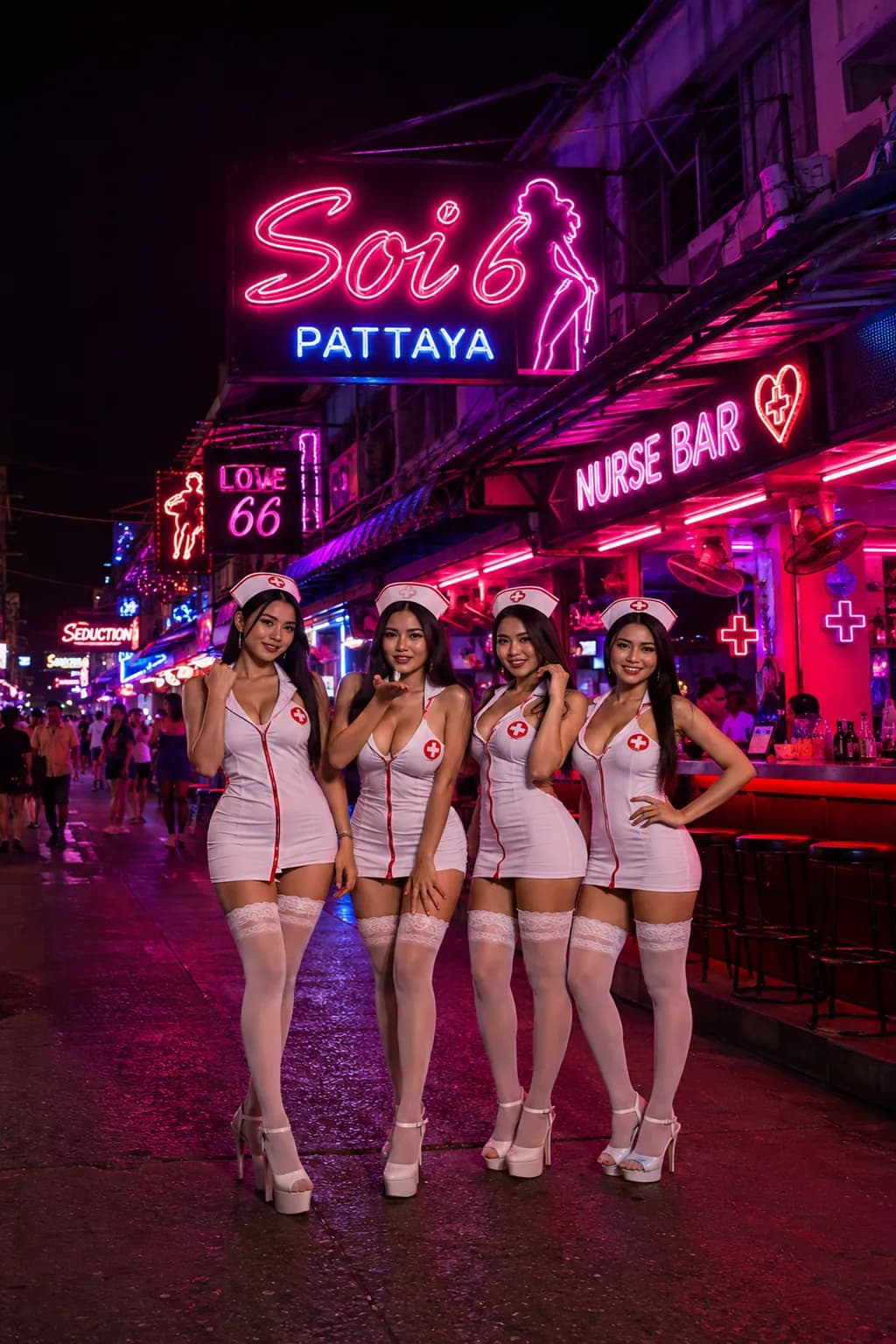 Pattaya evening skyline