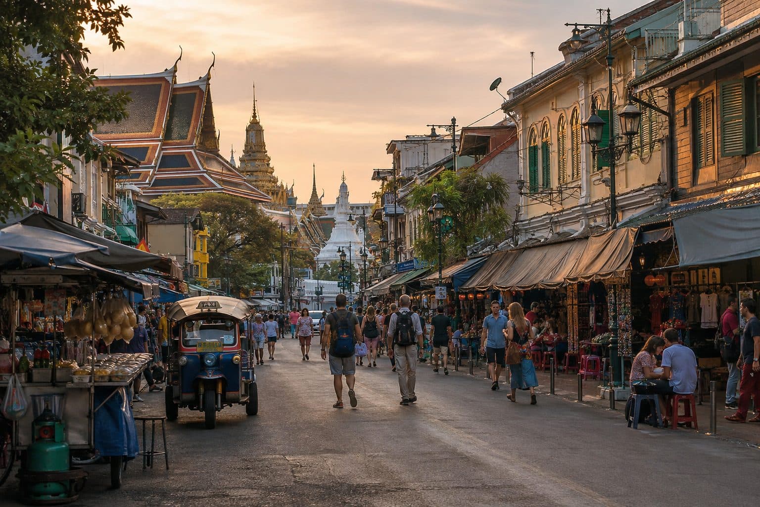 Old Town & Khao San scene