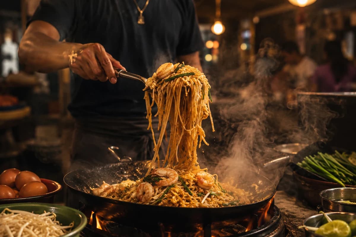 Pad Thai: How a Thai Noodle Dish Became an International Icon editorial story