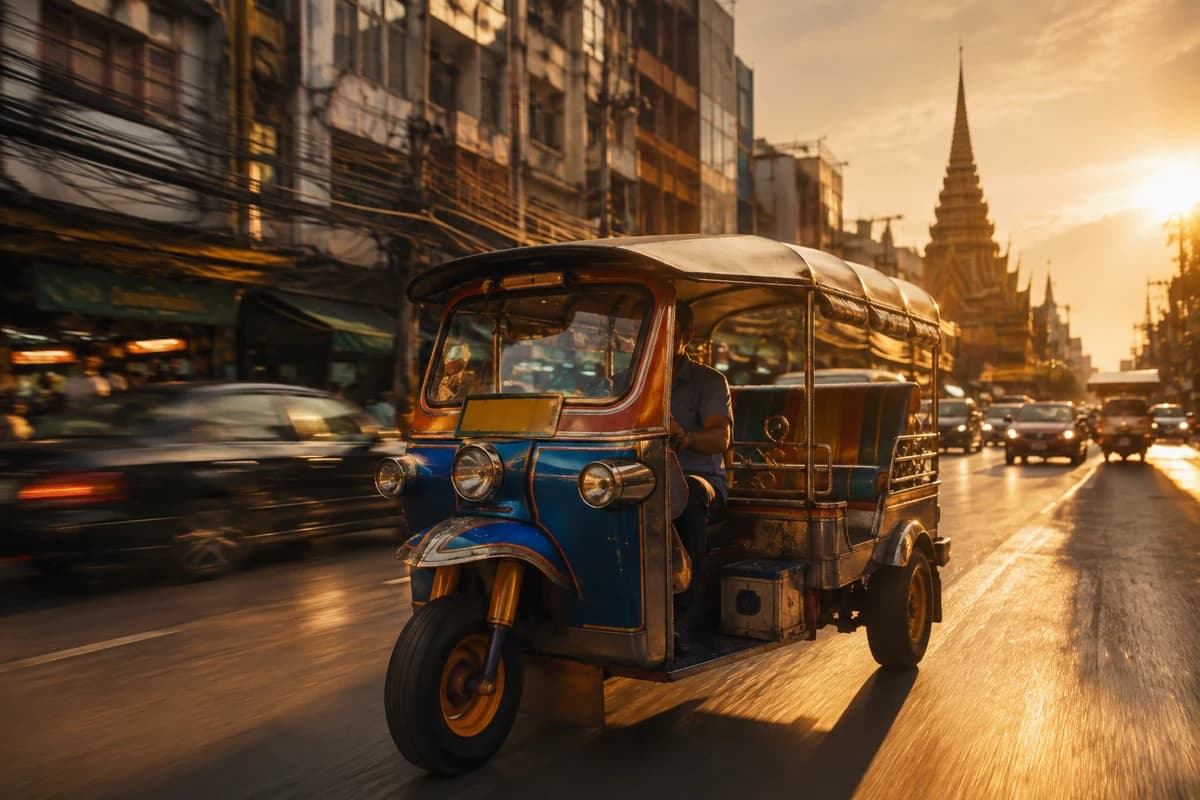 Tuk-Tuk: How Thailand’s Three-Wheeler Became a Global Symbol editorial story